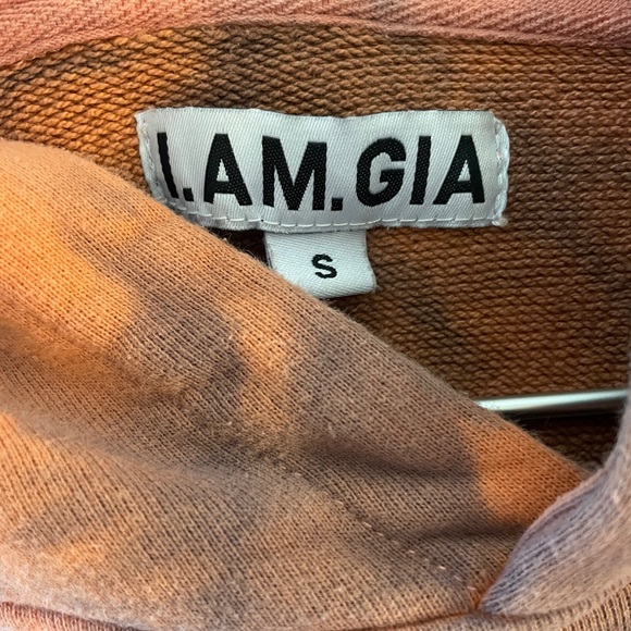 I.AM.GIA Tie Dye Oversized Tatiana Hoodie XS - Picture 6 of 6